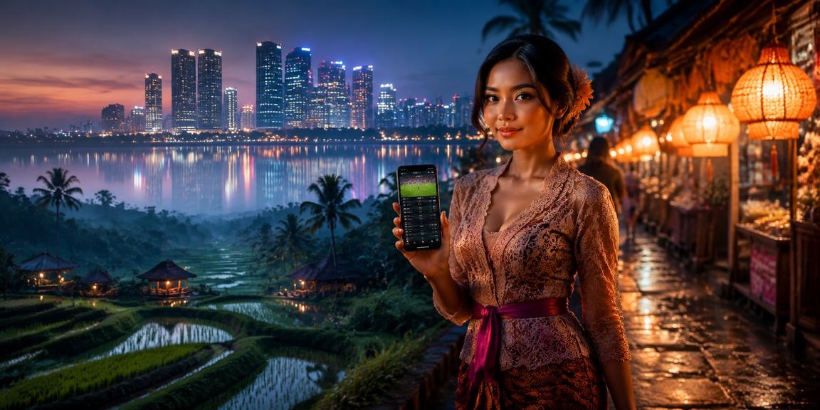 Layar yang menampilkan berbagai jenis odds taruhan olahraga malam hari